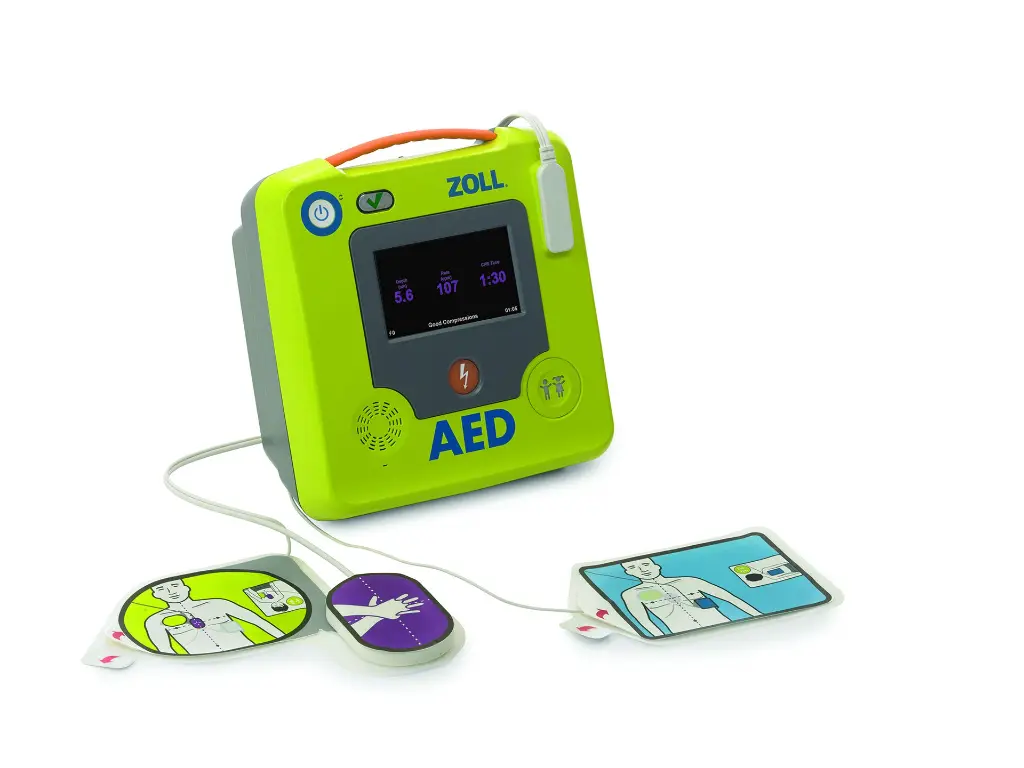 OS_8502-001203-09_AED-3-BLS_Geraet-mit-Elektroden_Procamed.webp