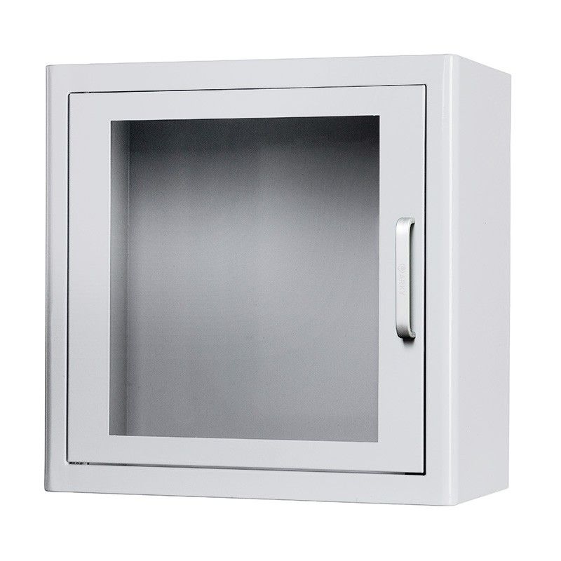 Armoire d'intérieur ARKY blanche avec signal sonore pour défibrillateur