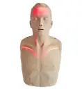Mannequin Brayden adulte avec LED rouges