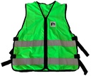 Gilet d'évacuation vert sans poches