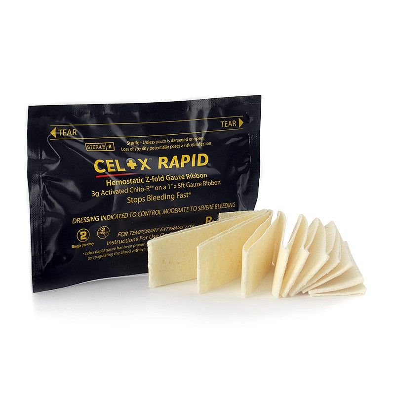Gaze hémostatique Celox® RAPID
