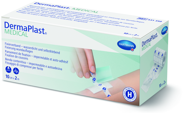 DermaPlast® Medical Film imperméable en rouleau 10cm x 2m