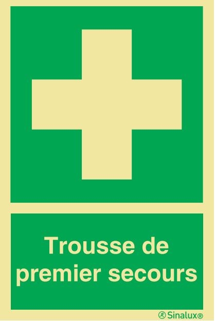 Signalisation trousse de secours
