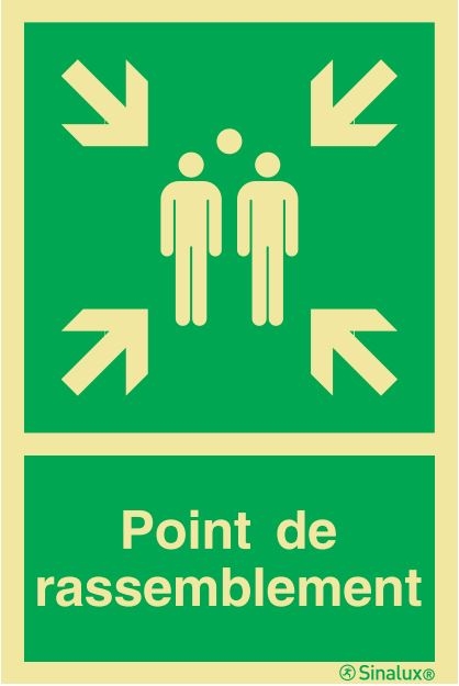 Signalisation Point de rassemblement