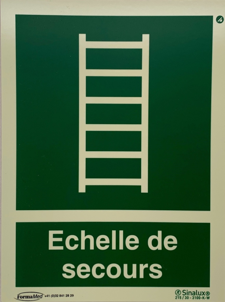 Signalisation Echelle de secours