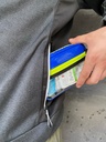 Mini KIT personnel de protection avec KN95 en PVC bleu
