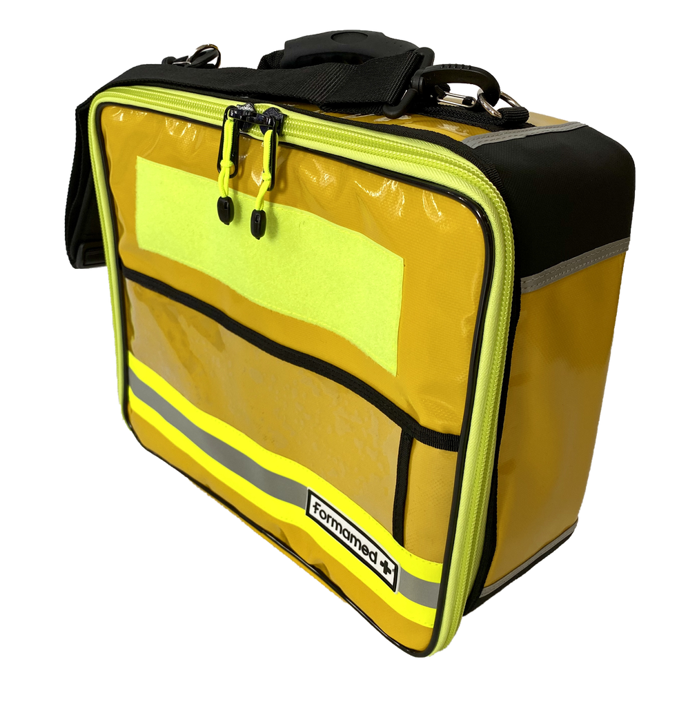 Sac Compak jaune - magnétique, PVC