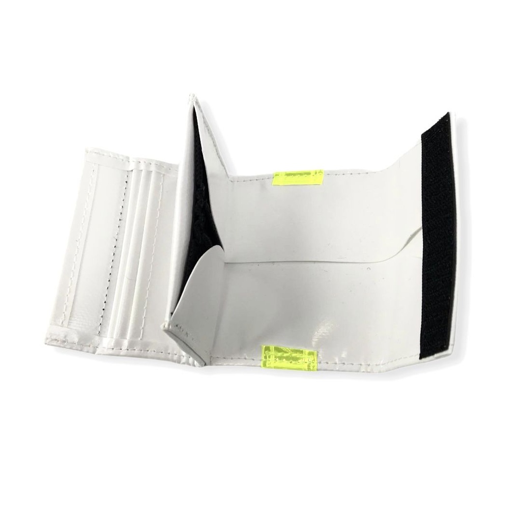 Porte-monnaie PVC blanc