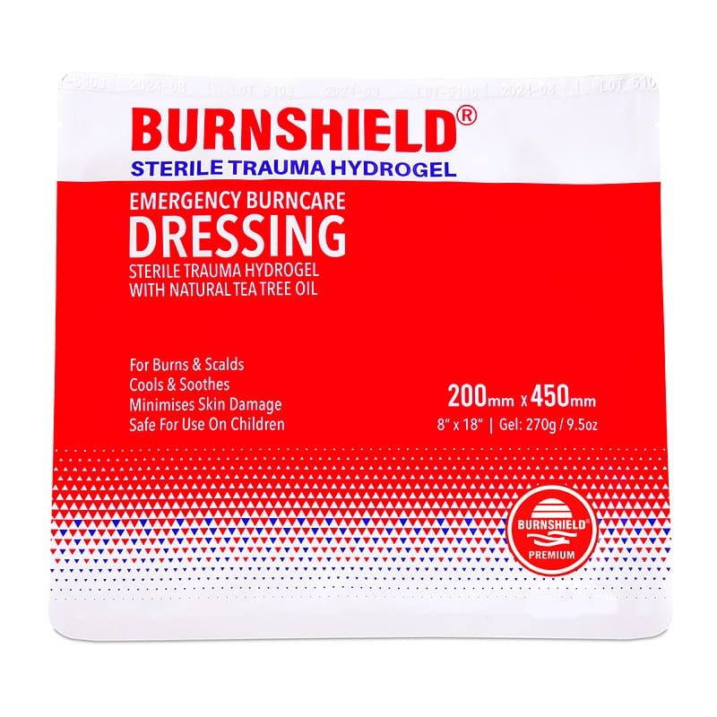 Compresse d'hydrogel 20 x 45 cm Burnshield®