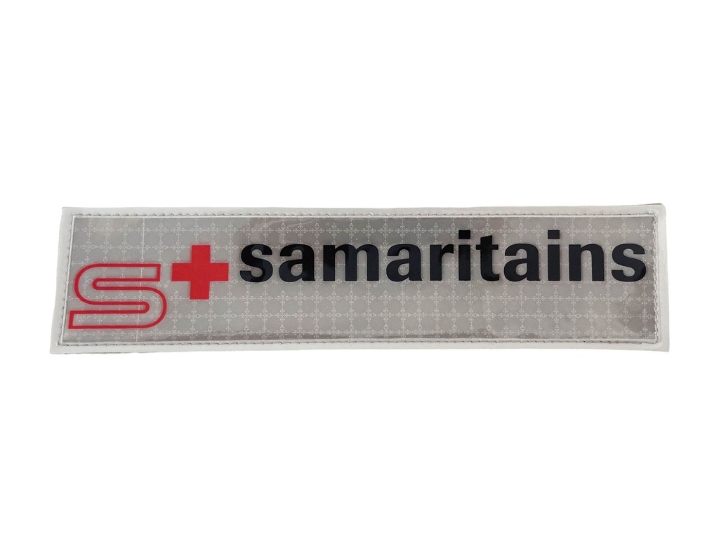Bande velcro S+ samaritains pour sacs et gilets