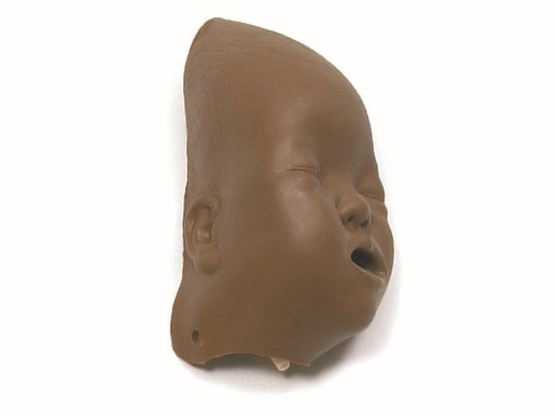 Masques faciaux à peau foncée Laerdal Baby Anne - 6 pièces