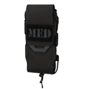 Pochette IFAK verticale Med Pouch pour premiers secours tactiques, noir
