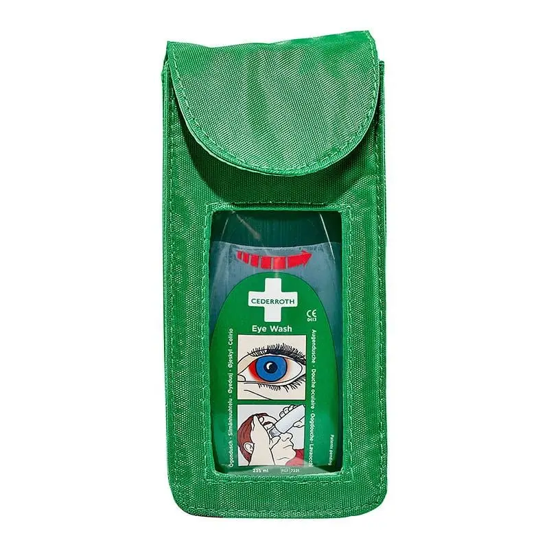 Etui ceinture pour douche oculaire Cederroth, 235 ml