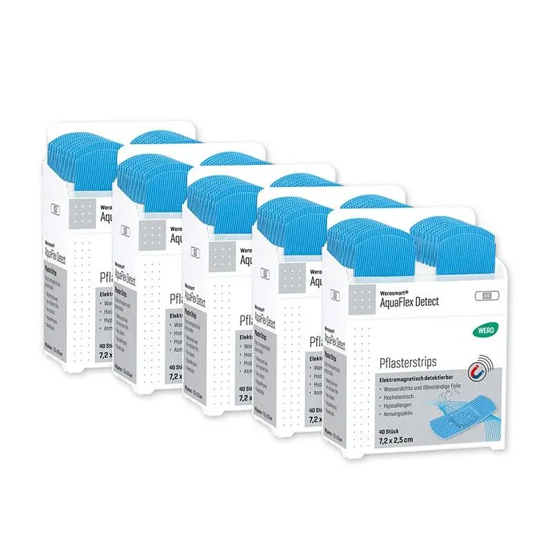 Strips de pansement Werosmart® AquaFlex Detect - 5 paquets