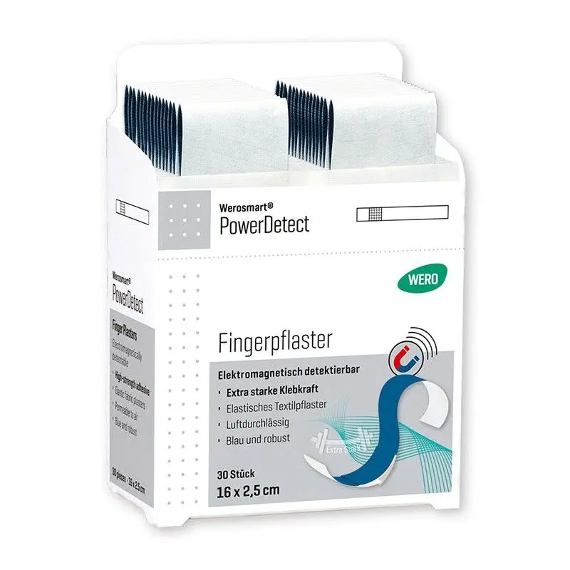 Pansement de doigts Werosmart® PowerDetect, 16 x 2.5 cm - 1 paquet