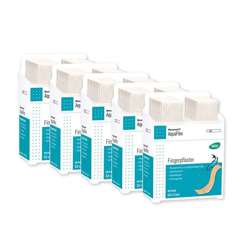 Pansement de doigts Werosmart® AquaFlex, 12 x 2 cm - 5 paquets