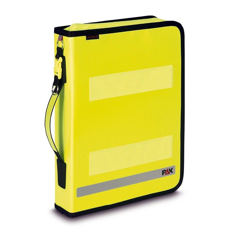 Porte document Multi Organizer PAX DINA4, jaune fluorescent