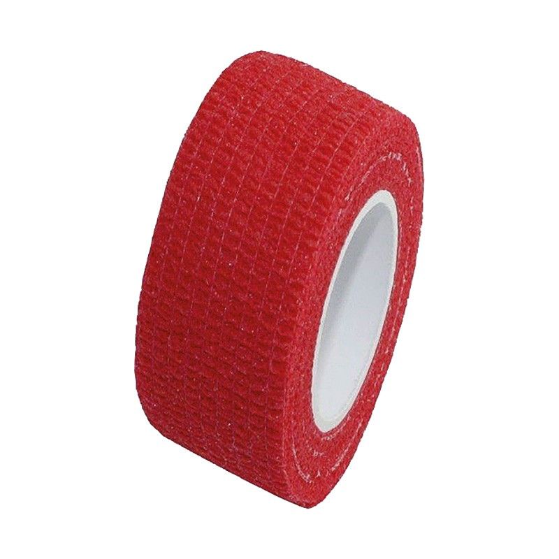 Bande de fixation cohésive Rapiflex, rouge, 6 cm