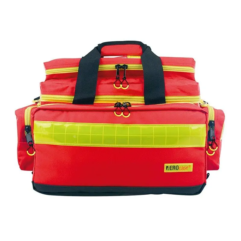 Sac de premiers secours AEROcase® Pro L, polyester, rouge