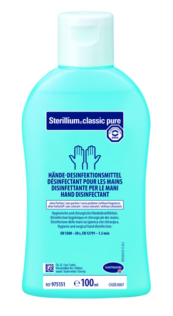 Sterillium® classic pure Désinfection des mains 100 ml
