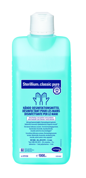 Sterillium® classic pure Désinfection des mains 1 litre