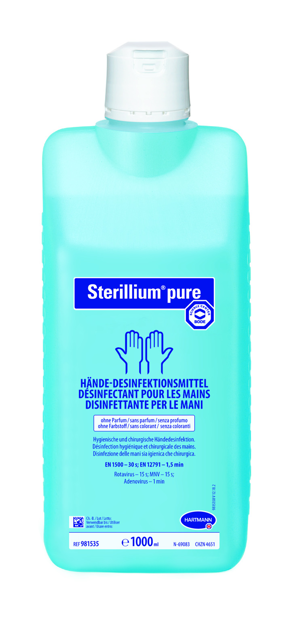 Sterillium® pure Désinfection des mains 1 litre