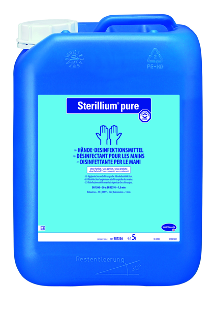 Sterillium® pure Désinfection des mains 5 litres