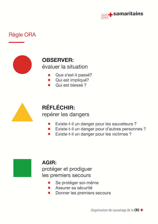Affiche de cours en PVC - ORA
