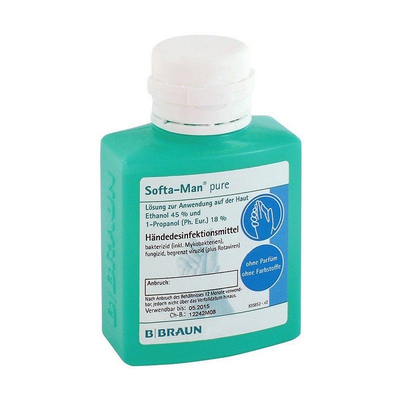Désinfectant pour les mains Softa-Man® pure, 100ml