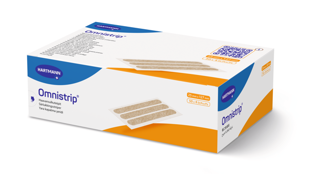 Omnistrip® emballage stérile de 4 pièces 25 x 127 mm, 50 pièces