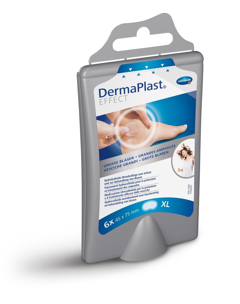 DermaPlast® Effect Pansements pour ampoules XL 7.5 x 4.5 cm