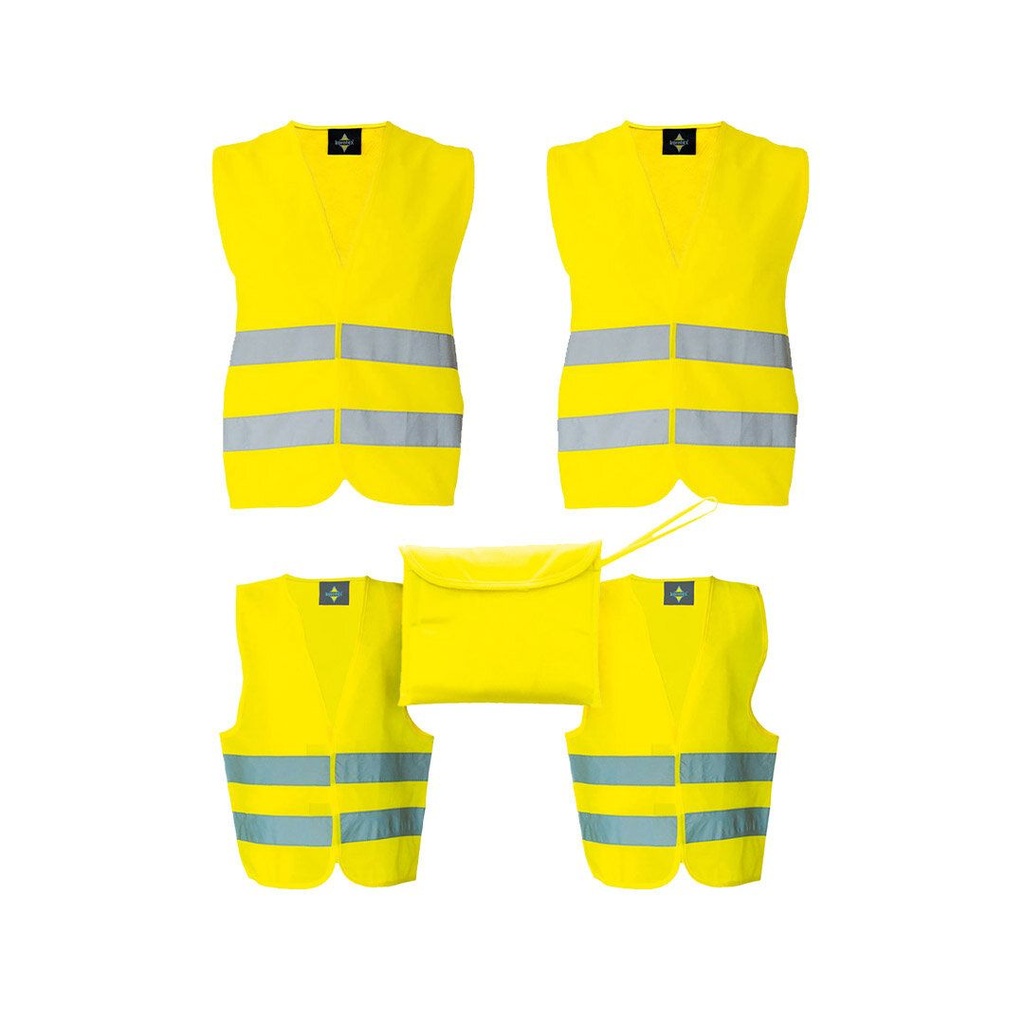 Gilet de sécurité Korntex Family-Pack Jaune