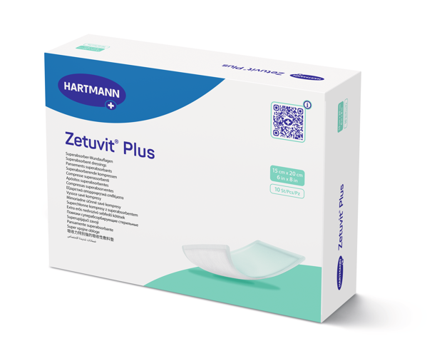Compresses stériles Zetuvit® Plus 15 x 20 cm, 10 pièces