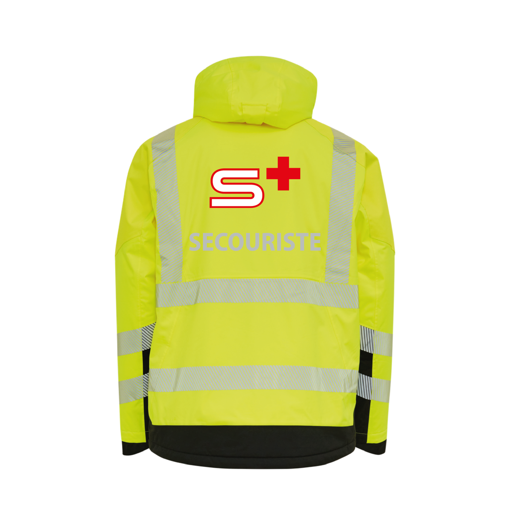 Veste Elka Visible Xtreme Winterjacke mit Stretch jaune / M - Version Samaritains
