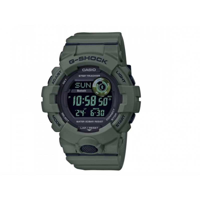 Montre G-Shock G-Squad GBD-800, vert olive