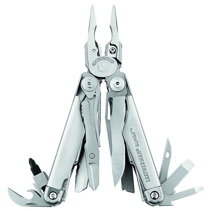 Multitool Leatherman SURGE Silver  + Holster nylon black