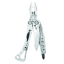 Multitool Leatherman SKELETOOL Silver + Holster nylon black
