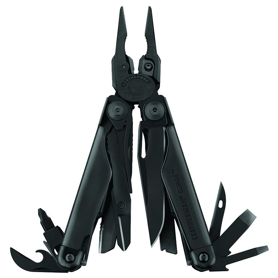 Multitool Leatherman SURGE Black  + Holster nylon black
