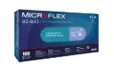 Gants en nitrile Supreno, Microflex, texturés hypoallergéniques – Boîte de 100 pièces, taille M