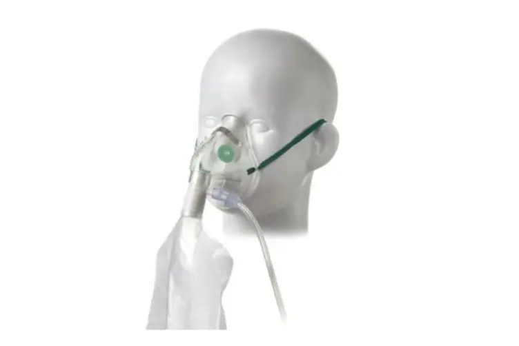 Masque oxygène pédiatrique haute concentration, avec tuyau L=2.1m et ballon