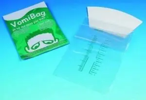 Sac/poche pour vomissement et urine VomiBag, 1 l