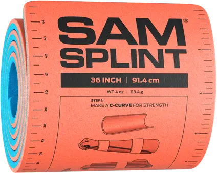 Attelle SAM® Splint, 11 x 90 cm roulée