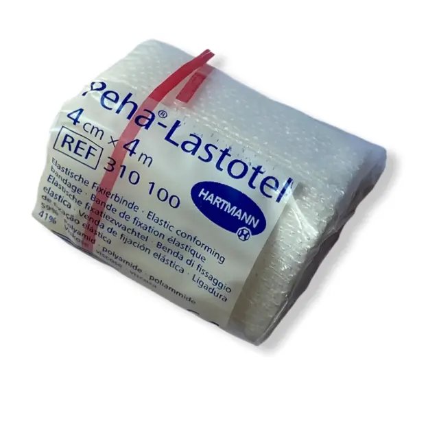 Bande de gaze élastique, 4m x 4cm
