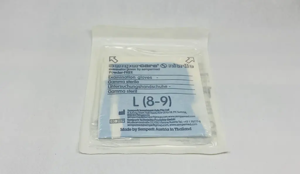 Gants Sempercare® nitrile stérile L 1 sachet