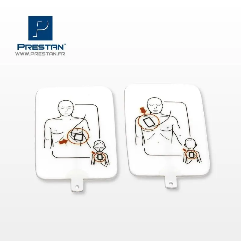 Electrodes pour AED UltraTrainer Prestan