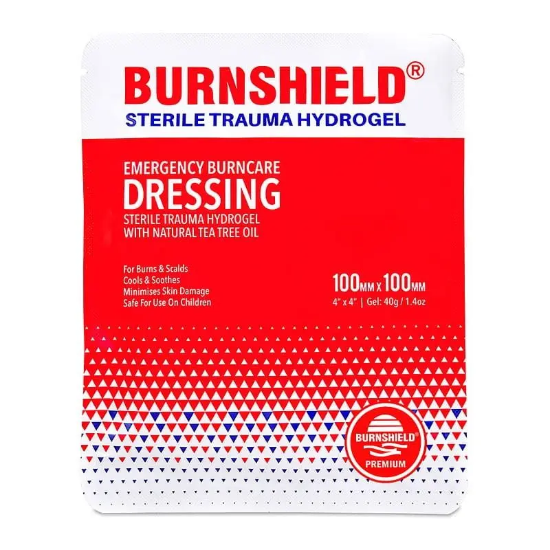 Compresse hydrogel Burnshield, 10 x 10 cm