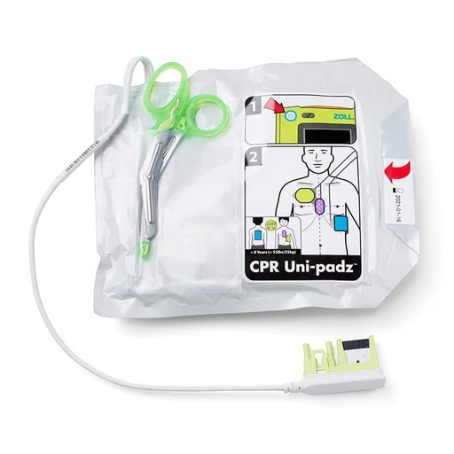 [8900-000280] Electrode Zoll CPR Uni-padz® pour AED 3™/BLS