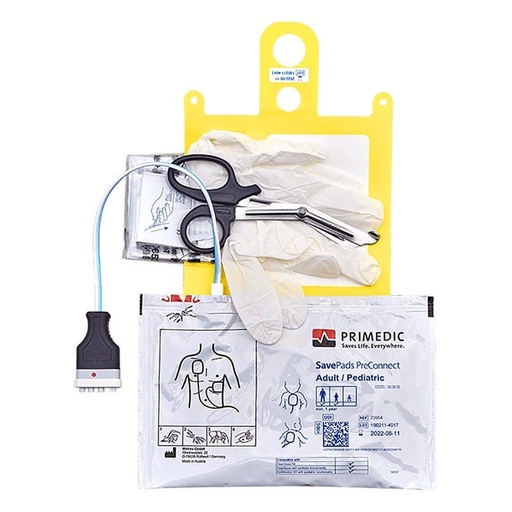 [97085] Set d'électrodes PreConnect pour défibrillateurs Primedic HeartSave