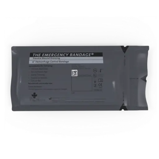 [FCP02] Pansement compressif israélien version militaire, olive, 4.5 m x 15 cm