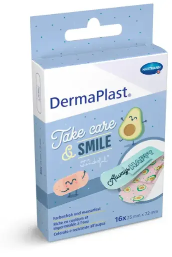 [535670] Pansement DermaPlast® Kids pour enfants Mr. Wonderful - Strips 25 x 72 mm